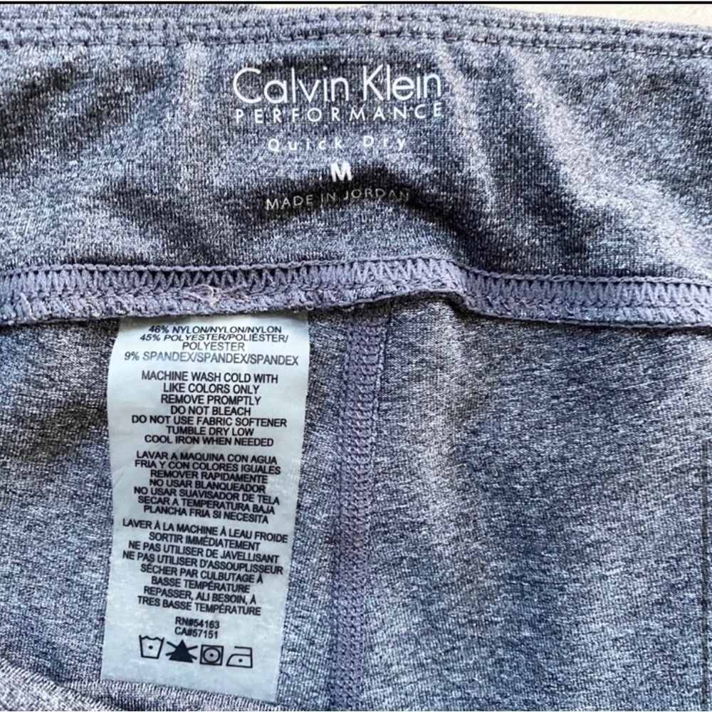 Bundle of 2 Calvin Klein Capri Crop Leggings Medium - Picture 6 of 14